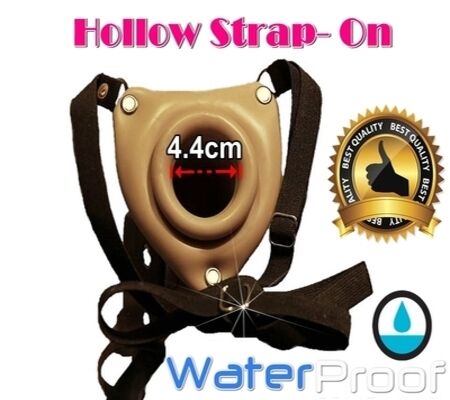22 Cm İçi Boş Büyük Takma Penis - 7