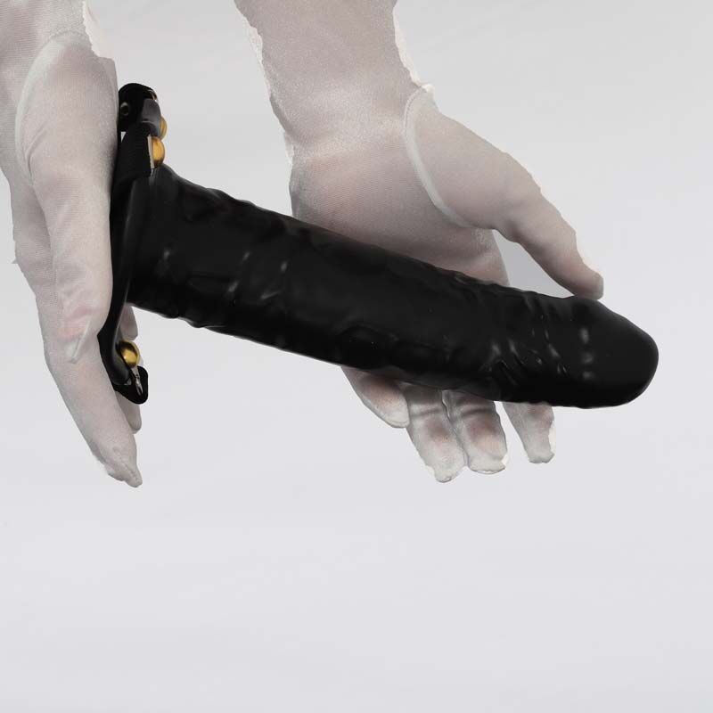 22 Cm Kalın Uzun Belden Bağlamalı Yapay Erkek Penisi - 5