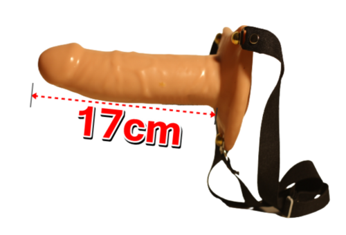 Belden Bağlamalı Penis 17 Cm - 1