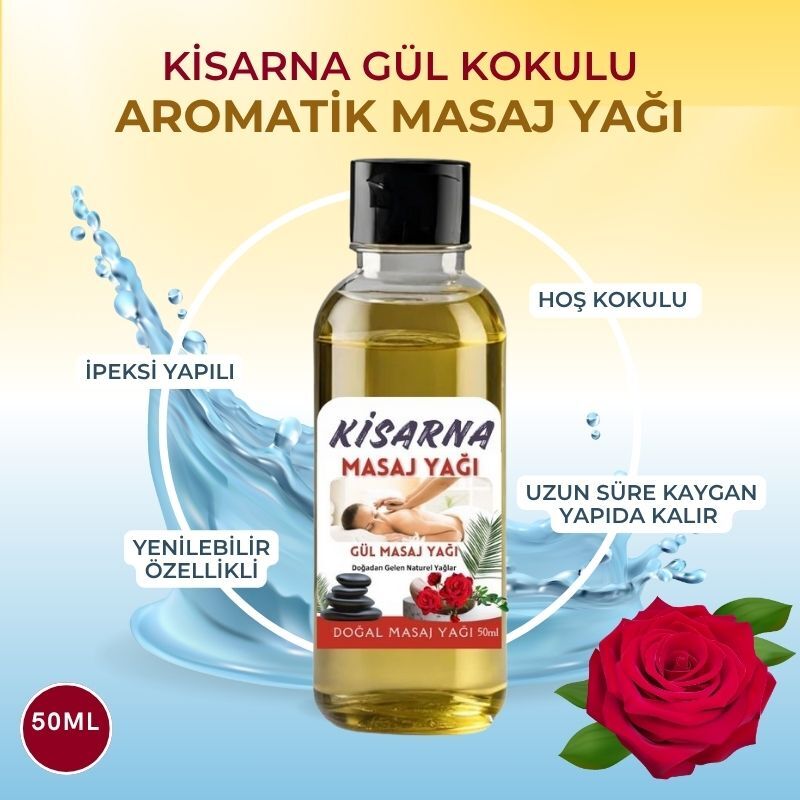 En Ucuz Takma Penis 50 Ml Gül Kokulu Kaydırıcı Yağ Hediyeli - 3
