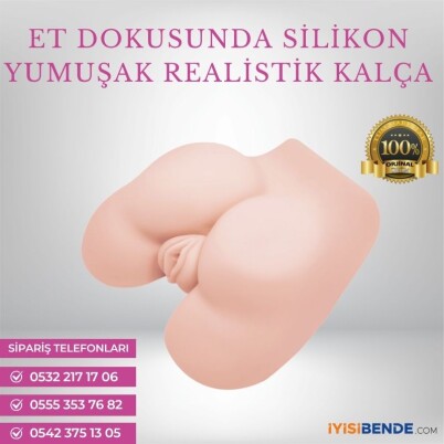 Gerçek Realistik Kalça & Kayganlaştırıcı Seks Yağı Hediye 
