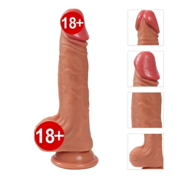 Kalın Realistik Penis - 1