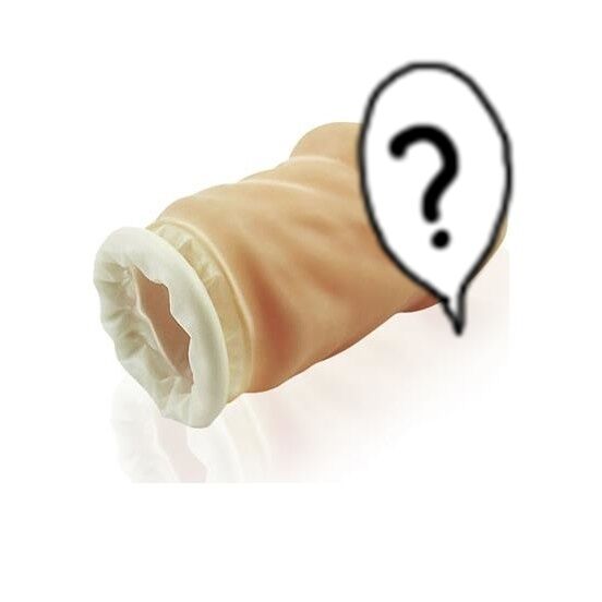 Kılıf Uzatmalı 7cm Dolgulu Çilek Aromalı Kayganlaştırıcı - 3