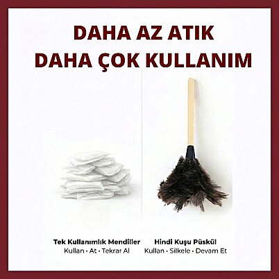 Mobilya eşya veya yüzeyler üzerindeki tozları alan gerçek hindi kuşu tüyleri püskülü - 7