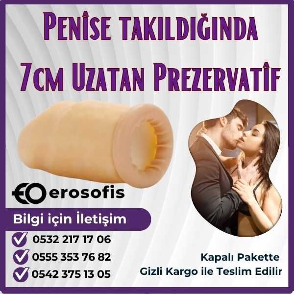 Penis Uzatıcı Prezevatif Vanilya Aromalı Kayganlaştırıcı - 4