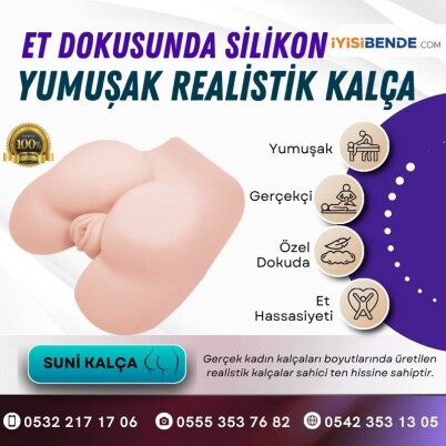 Realistik Yapay Kadın Kalçası - 6