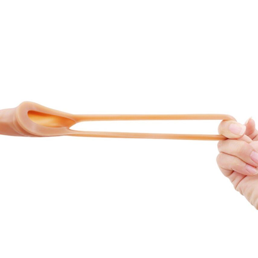 Testisleri Kavramalı Halkası Olan Penis Kılıfı - 1