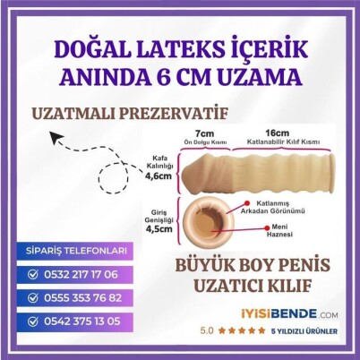 Ufak Penisleri Uzatan Prezervatif 